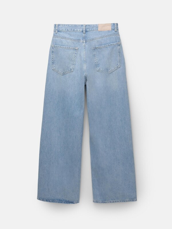 Pull&Bear Kavbojke moder denim