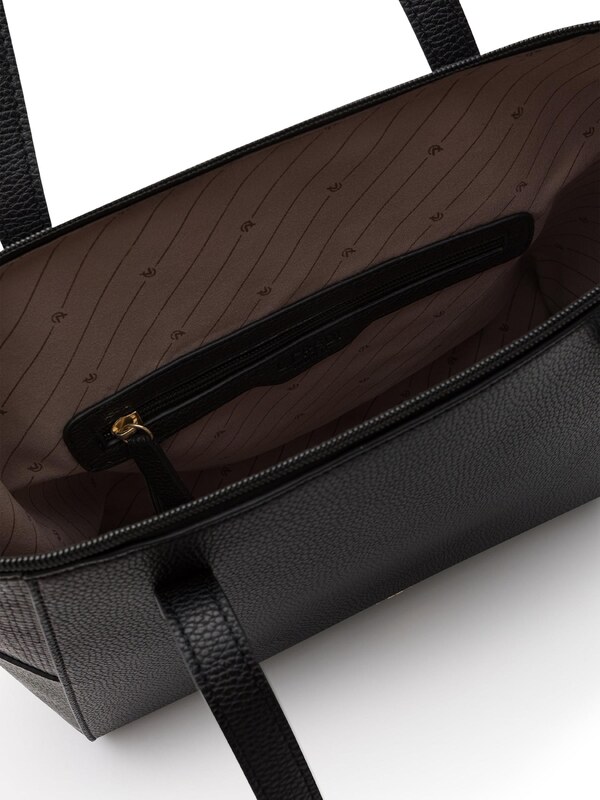 L.CREDI Nakupovalna torba 'Marlies' črna