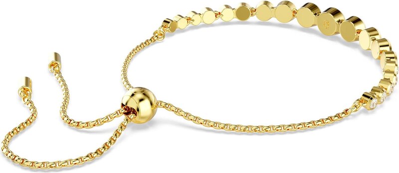 Swarovski Zapestnica 'Imber' zlata / transparentna