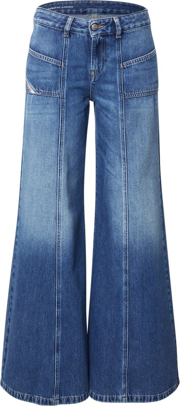 DIESEL Kavbojke 'AKII' moder denim