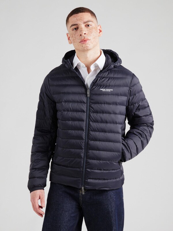 ARMANI EXCHANGE Prehodna jakna mornarska