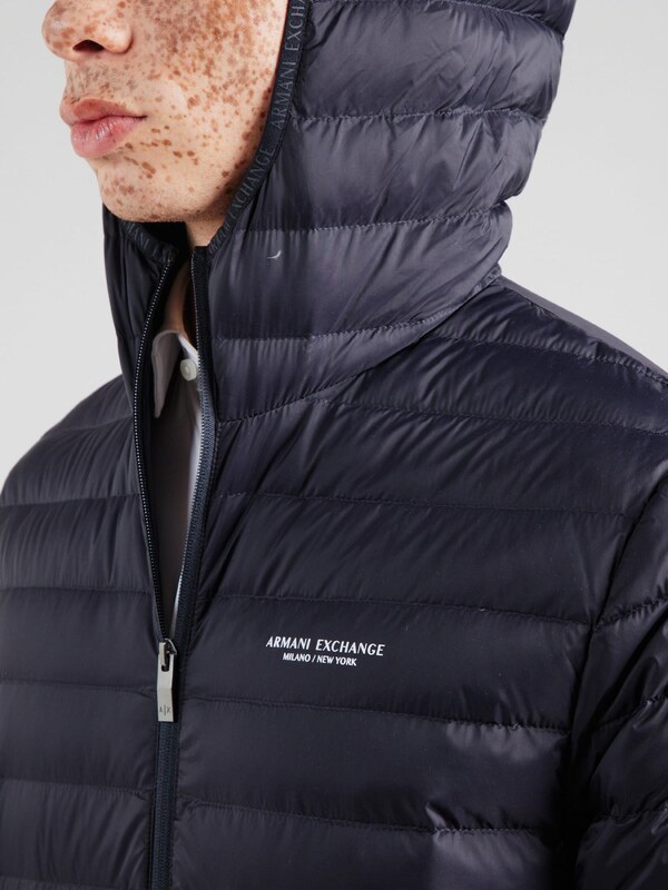 ARMANI EXCHANGE Prehodna jakna mornarska