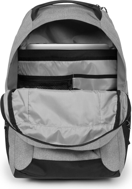 EASTPAK Nahrbtnik 'Smallker Pro' pegasto siva / črna
