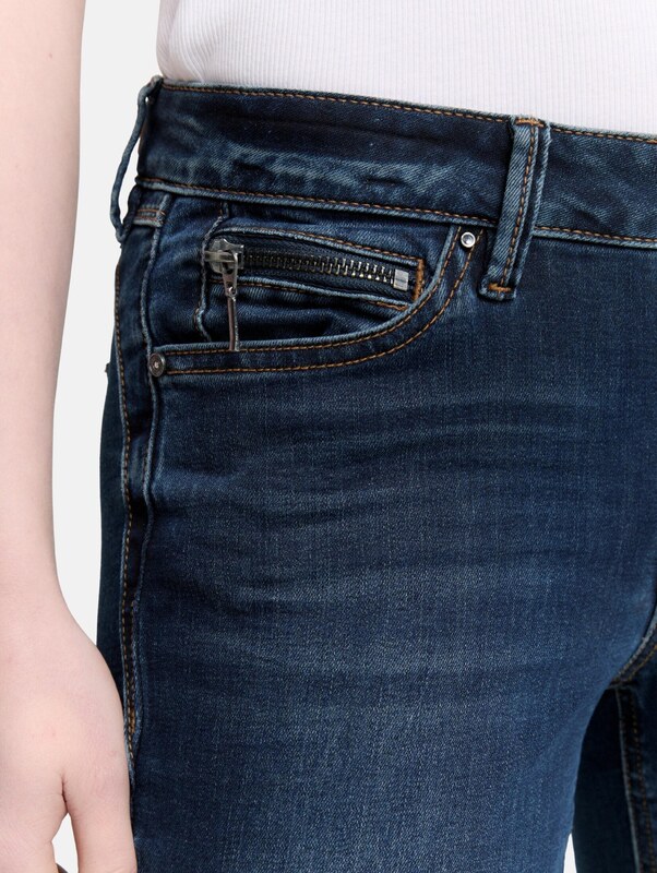 TOM TAILOR DENIM Kavbojke temno modra