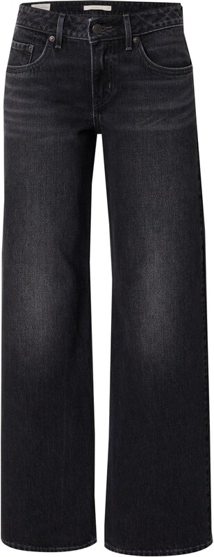 LEVI'S  Kavbojke 'Low Loose' črn denim