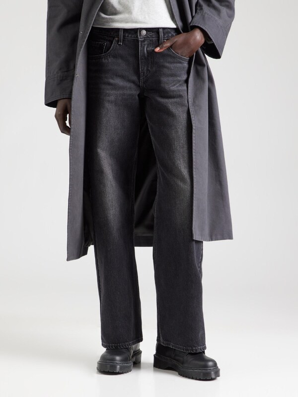 LEVI'S  Kavbojke 'Low Loose' črn denim