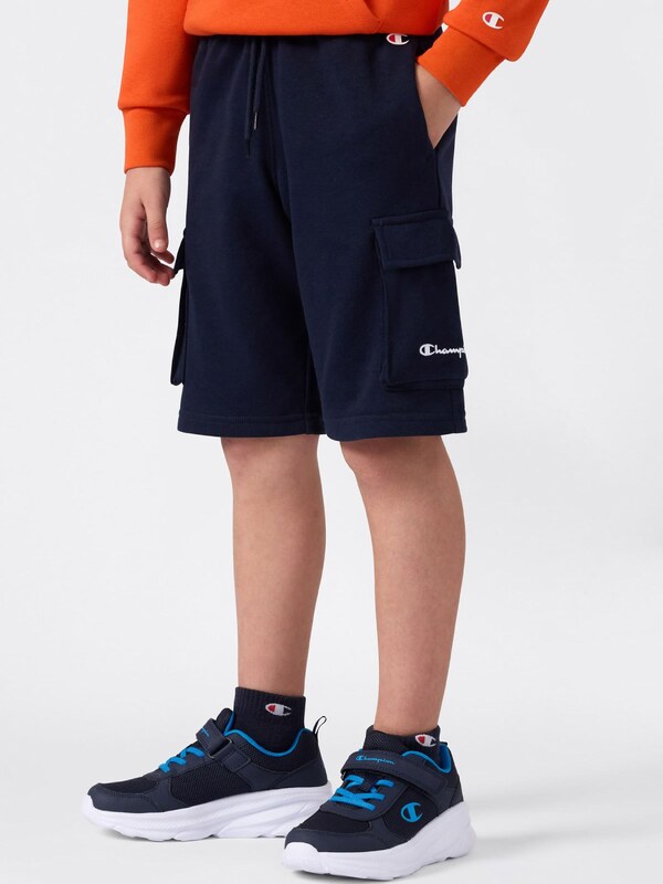 Champion Authentic Athletic Apparel Hlače mornarska / bela