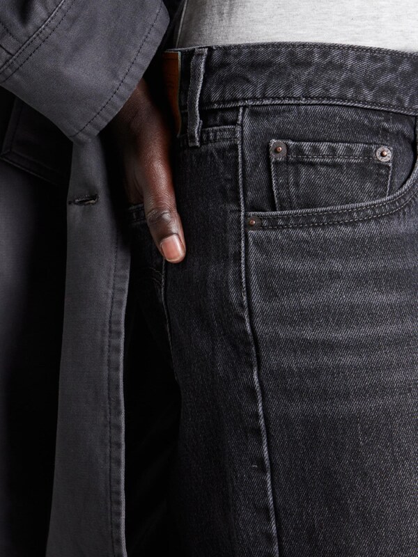 LEVI'S  Kavbojke 'Low Loose' črn denim