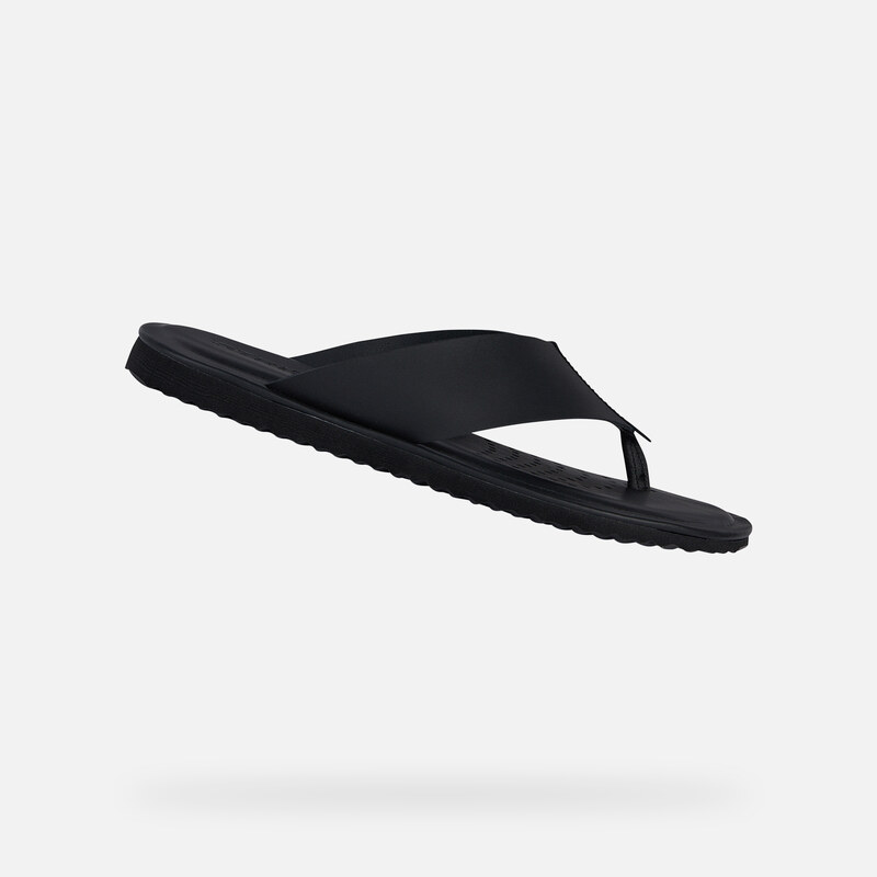 Black men's flip-flops Geox Erice - Men's