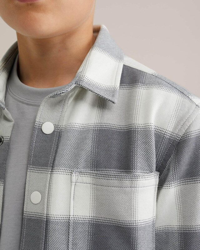 WE Fashion Srajca siva / svetlo siva