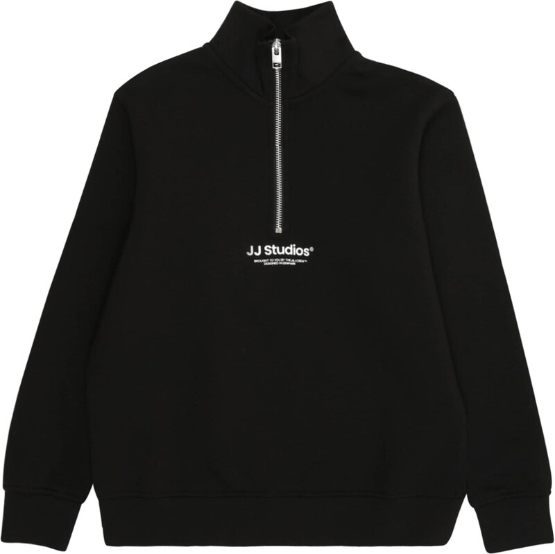 Jack & Jones Junior Majica 'JJESOHO' črna / bela