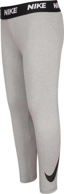 Nike Sportswear Športne hlače siva / črna