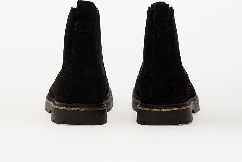 Birkenstock Highwood Slip On Men Suede Leather Black