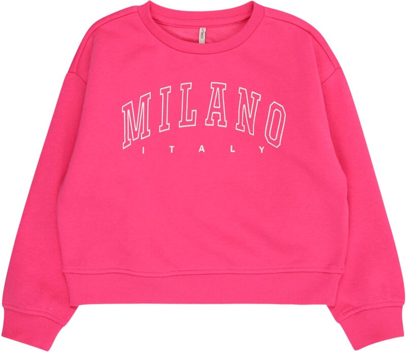 Only Mini Majica magenta / bela