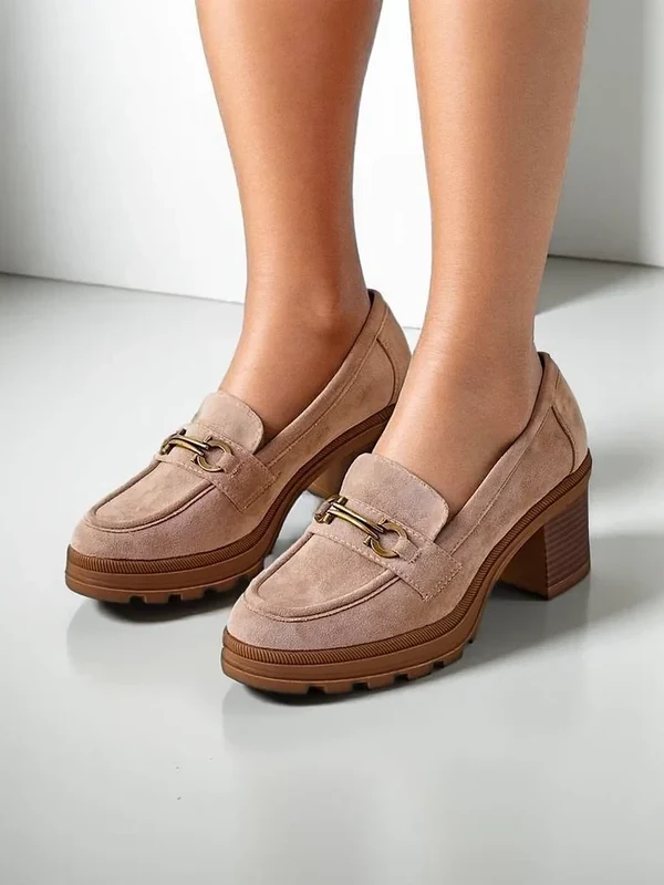 Resti Women's heeled moccasins Tollinge