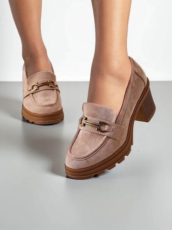 Resti Women's heeled moccasins Tollinge