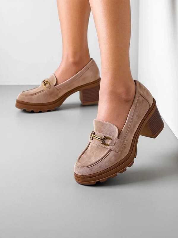 Resti Women's heeled moccasins Tollinge