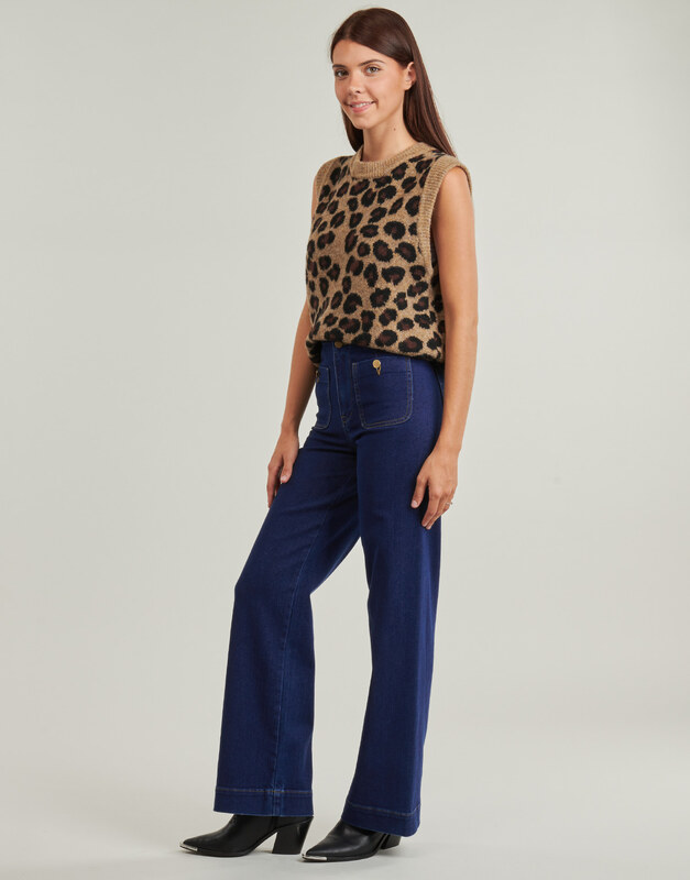 Only Jeans flare ONLMADELINE HW WIDE Only