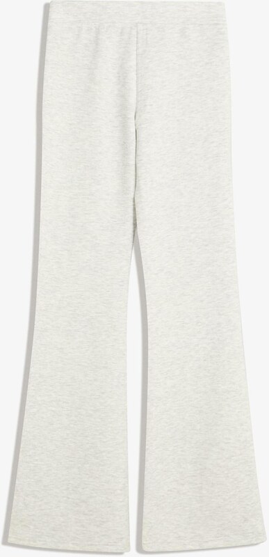 Bershka Hlače svetlo siva