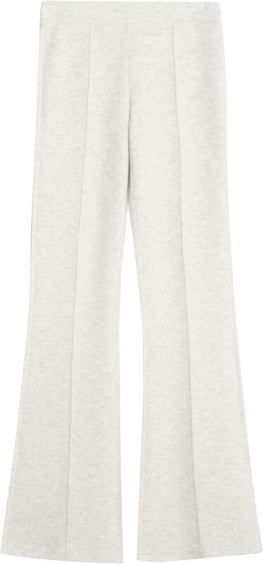 Bershka Hlače svetlo siva