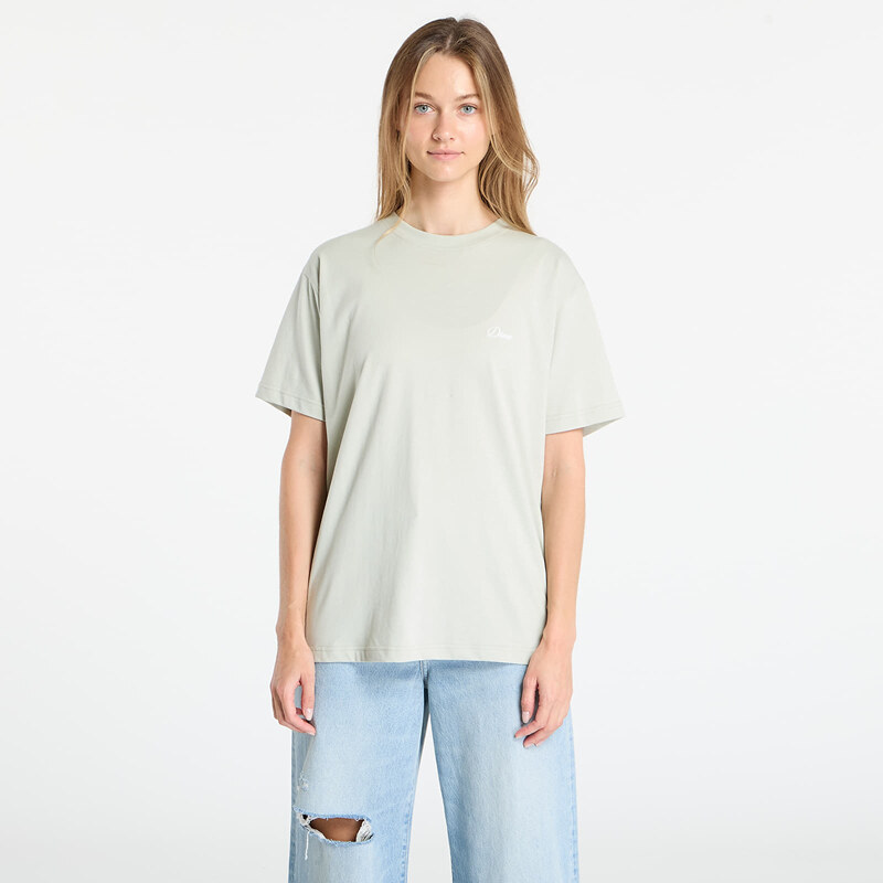 Majice DIME Cursive Small Logo T-Shirt UNISEX Charcoal Moss S