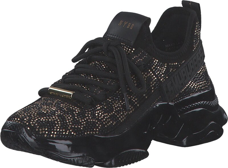 STEVE MADDEN Nizke superge 'Maxilla-S' zlata / srebrno-siva / črna