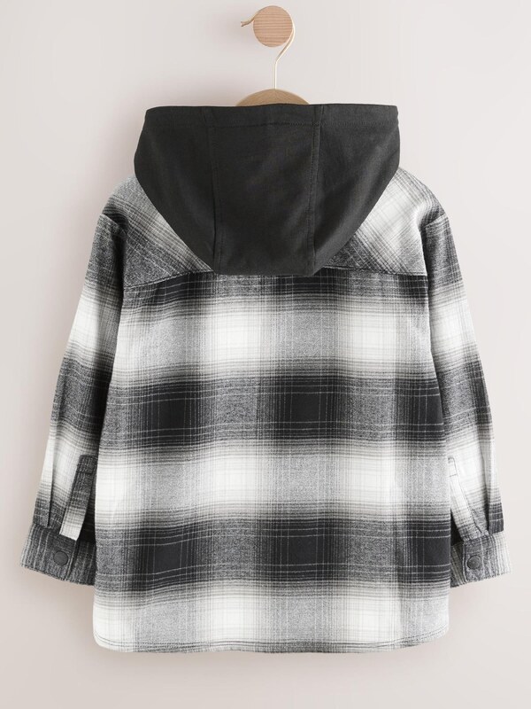 Next Srajca svetlo siva / črna / bela