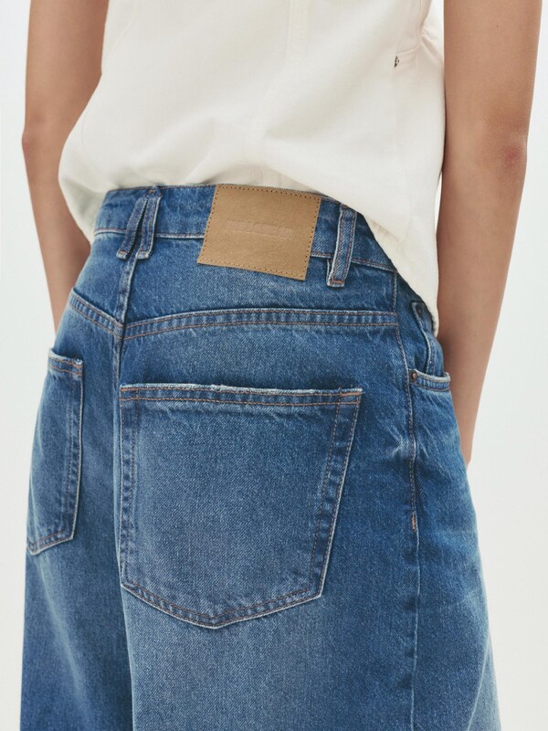 Pull&Bear Kavbojke modra