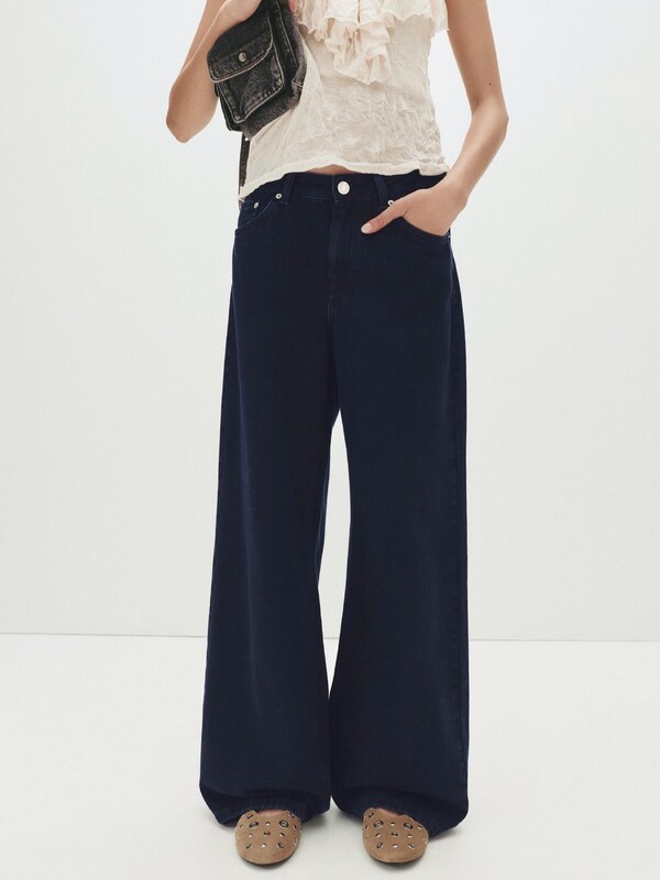 Pull&Bear Kavbojke mornarska