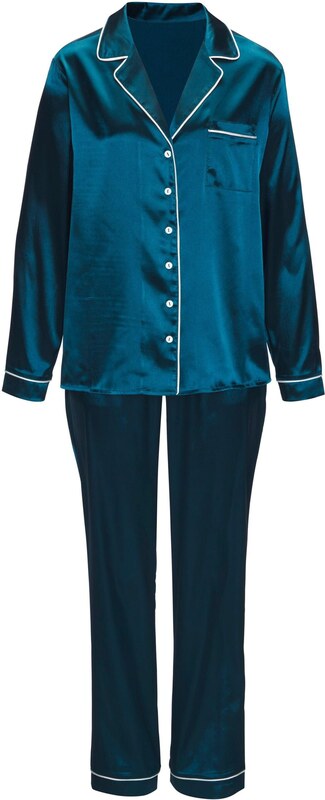 s.Oliver Pižama petrol / bela