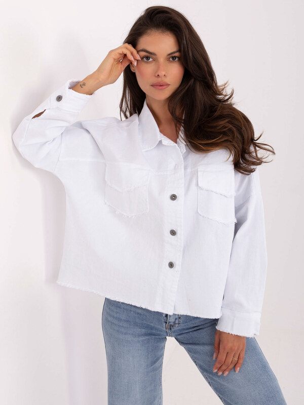 RUE PARIS Shirt-IT-KS-FL5779.87-white
