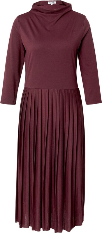 MORE & MORE Obleka vinsko rdeča