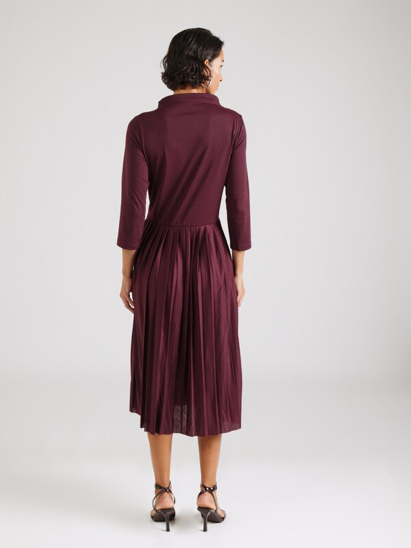 MORE & MORE Obleka vinsko rdeča