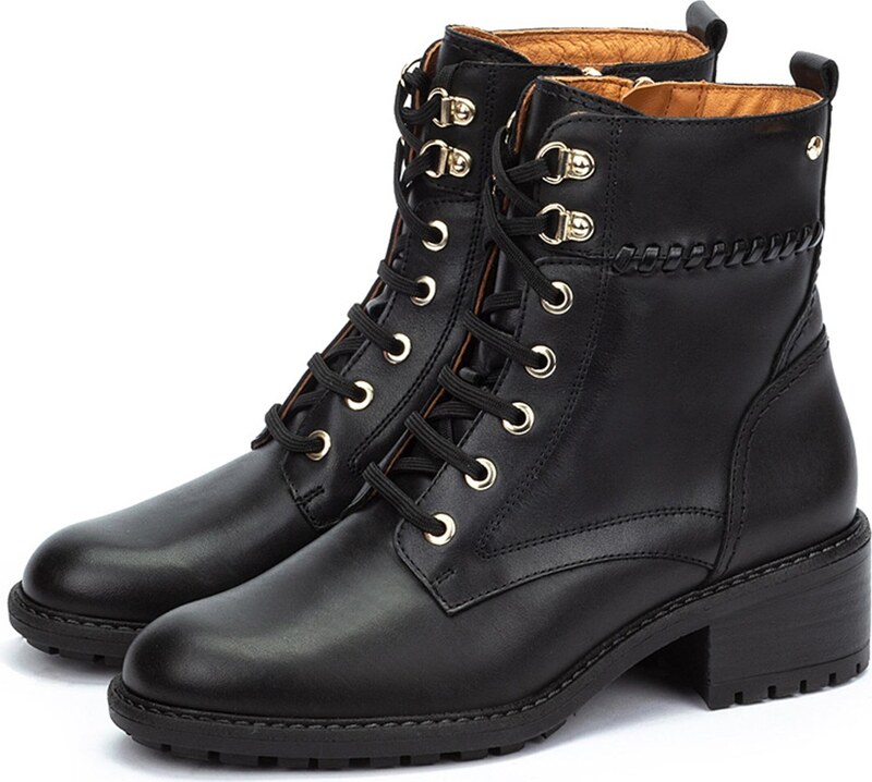 PIKOLINOS Gležnarji z vezalkami 'Medina' črna