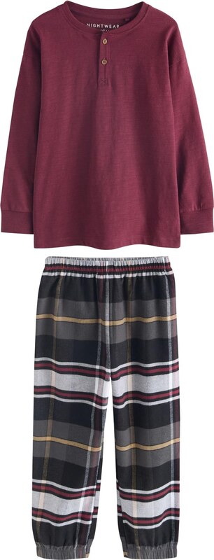 Next Pižama mornarska / rumena / temno zelena / bordo / bela