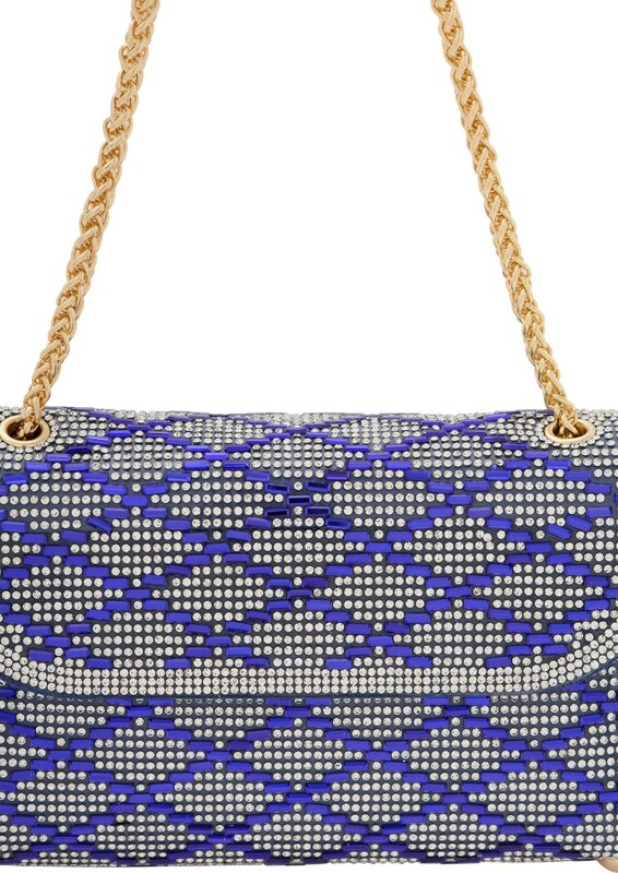 faina Pisemska torbica mornarska / srebrna