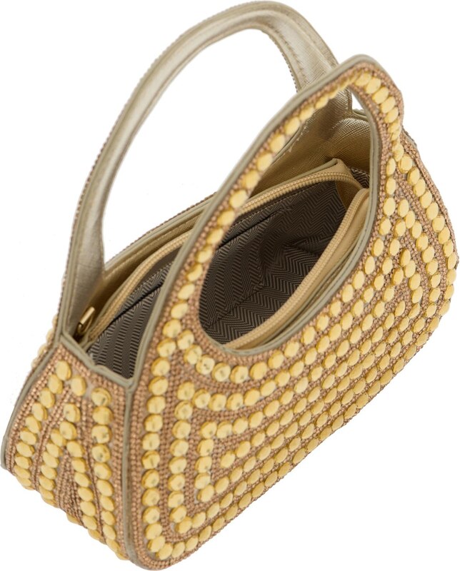 faina Ročna torbica zlata