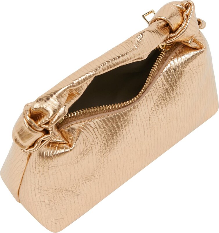 faina Ročna torbica šampanjec