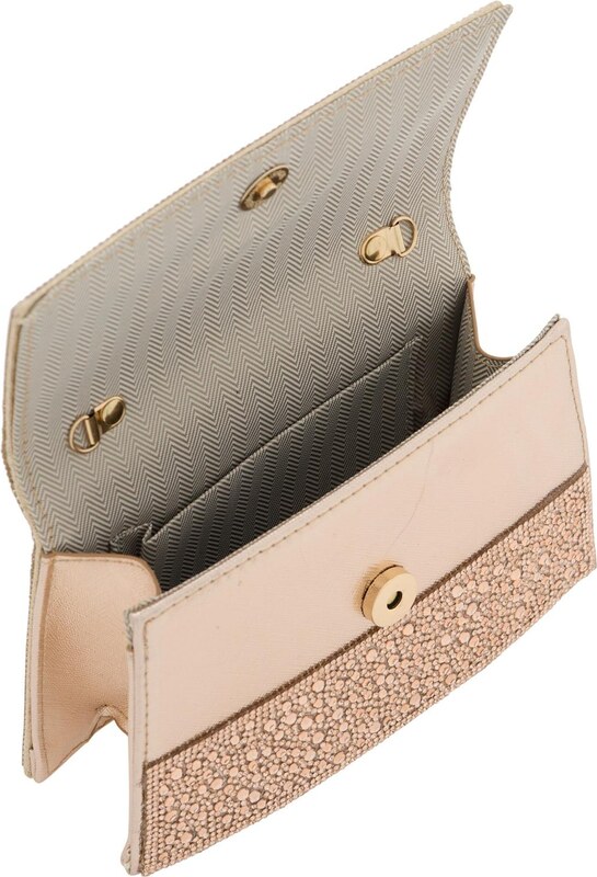 faina Pisemska torbica šampanjec