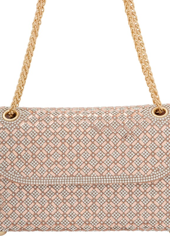 faina Pisemska torbica bež / šampanjec