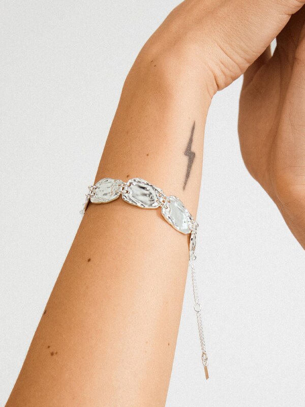 Pilgrim Zapestnica 'Shift' srebrna