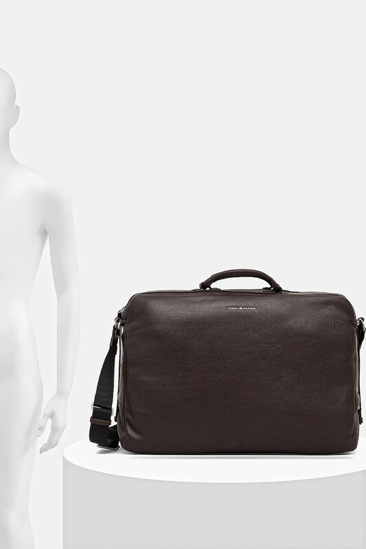 Usnjena torba Tommy Hilfiger 52 x 34 x 18 cm