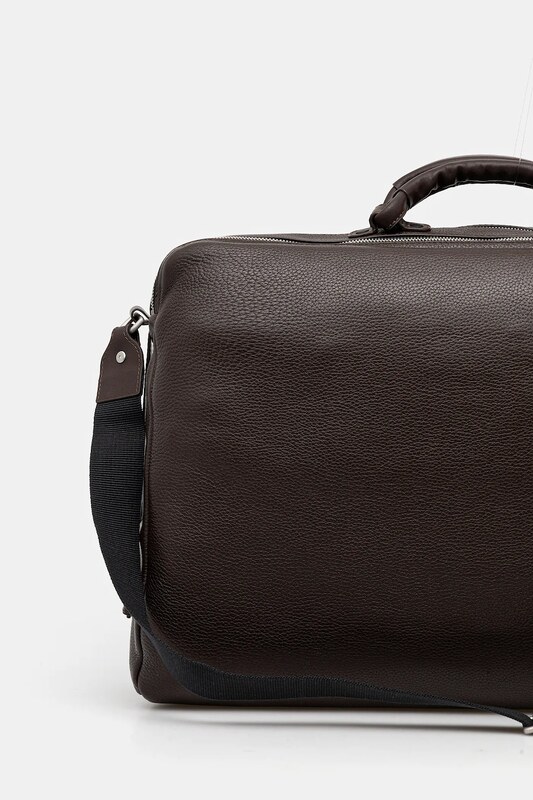 Usnjena torba Tommy Hilfiger 52 x 34 x 18 cm