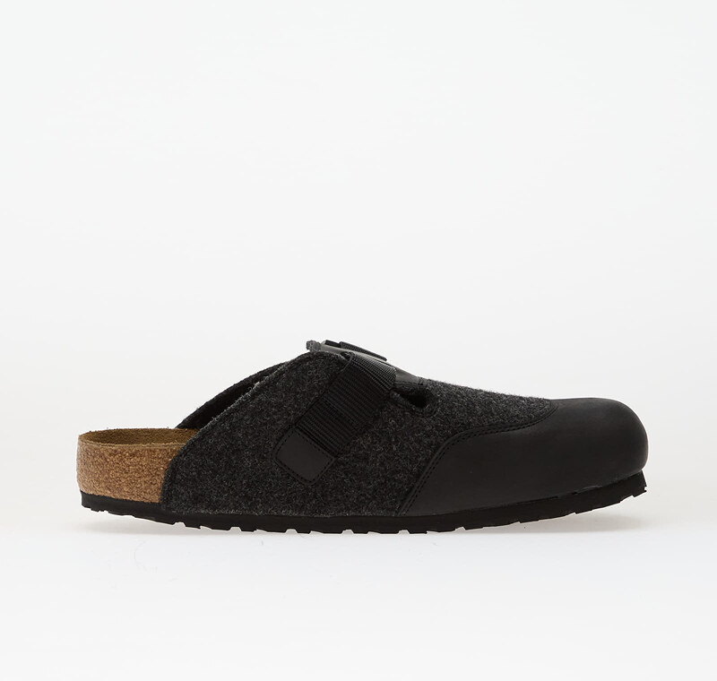 Birkenstock Boston Nova Felt Leather/ Textile/ Felt Anthracite