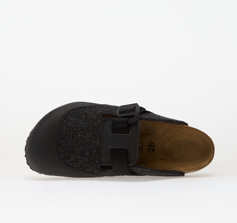 Birkenstock Boston Nova Felt Leather/ Textile/ Felt Anthracite