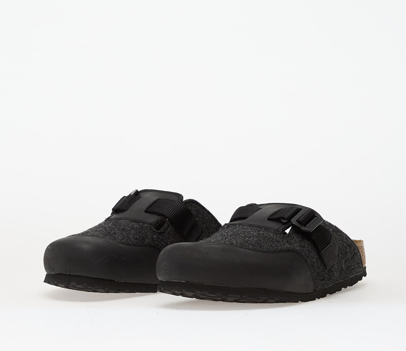 Birkenstock Boston Nova Felt Leather/ Textile/ Felt Anthracite