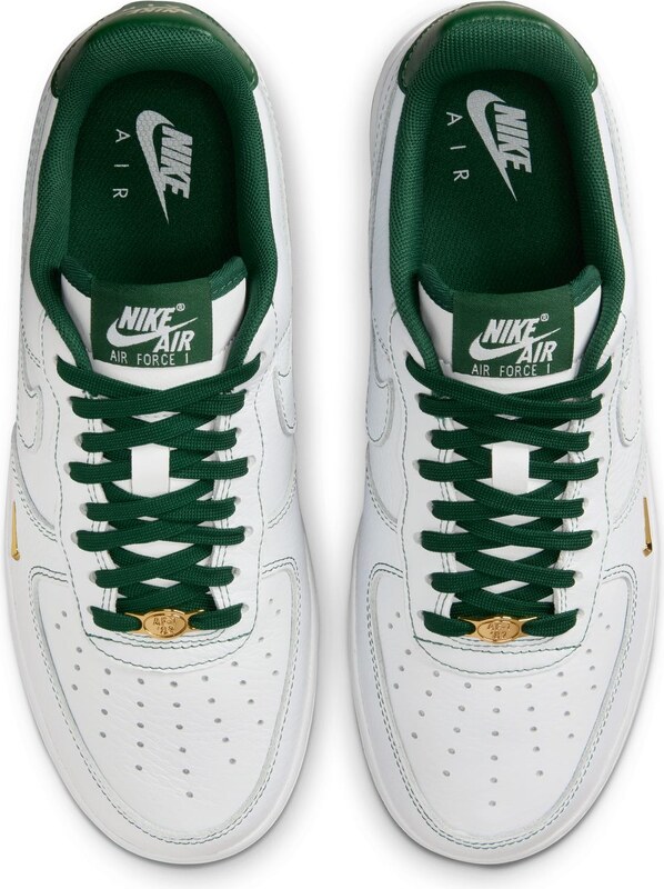 Nike Air Force 1 '07 Mini Jewel "White Gorge Green" Wmns - Ženske - Superge Nike - Bela - IB6543-102