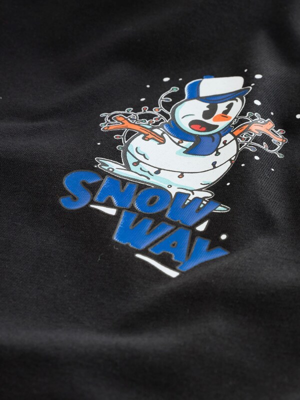 Next Pižama modra / oranžna / črna / bela