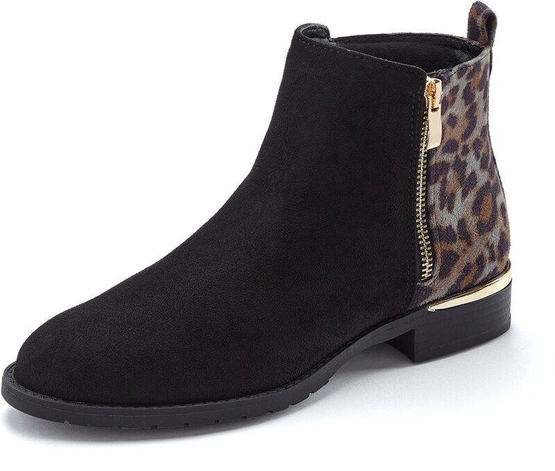 LASCANA Gležnarji rjava / siva / črna