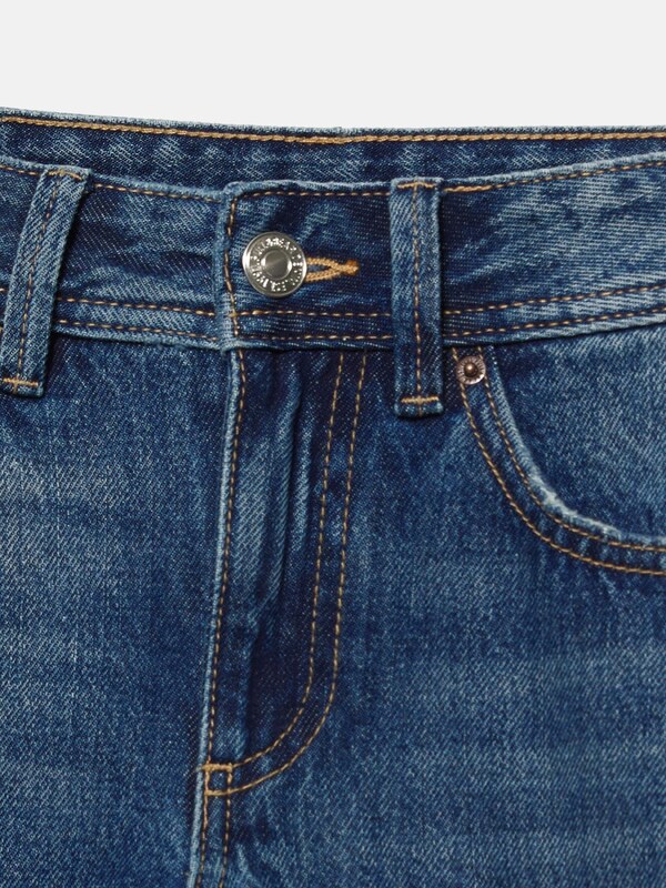 Pull&Bear Kavbojke temno modra